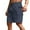 Gray, variant on Men's Extended Size Elastic Waistband Drawstring Shorts with Pockets, Breathable Polyester for Casual Outdoor Sports and Daily Wear