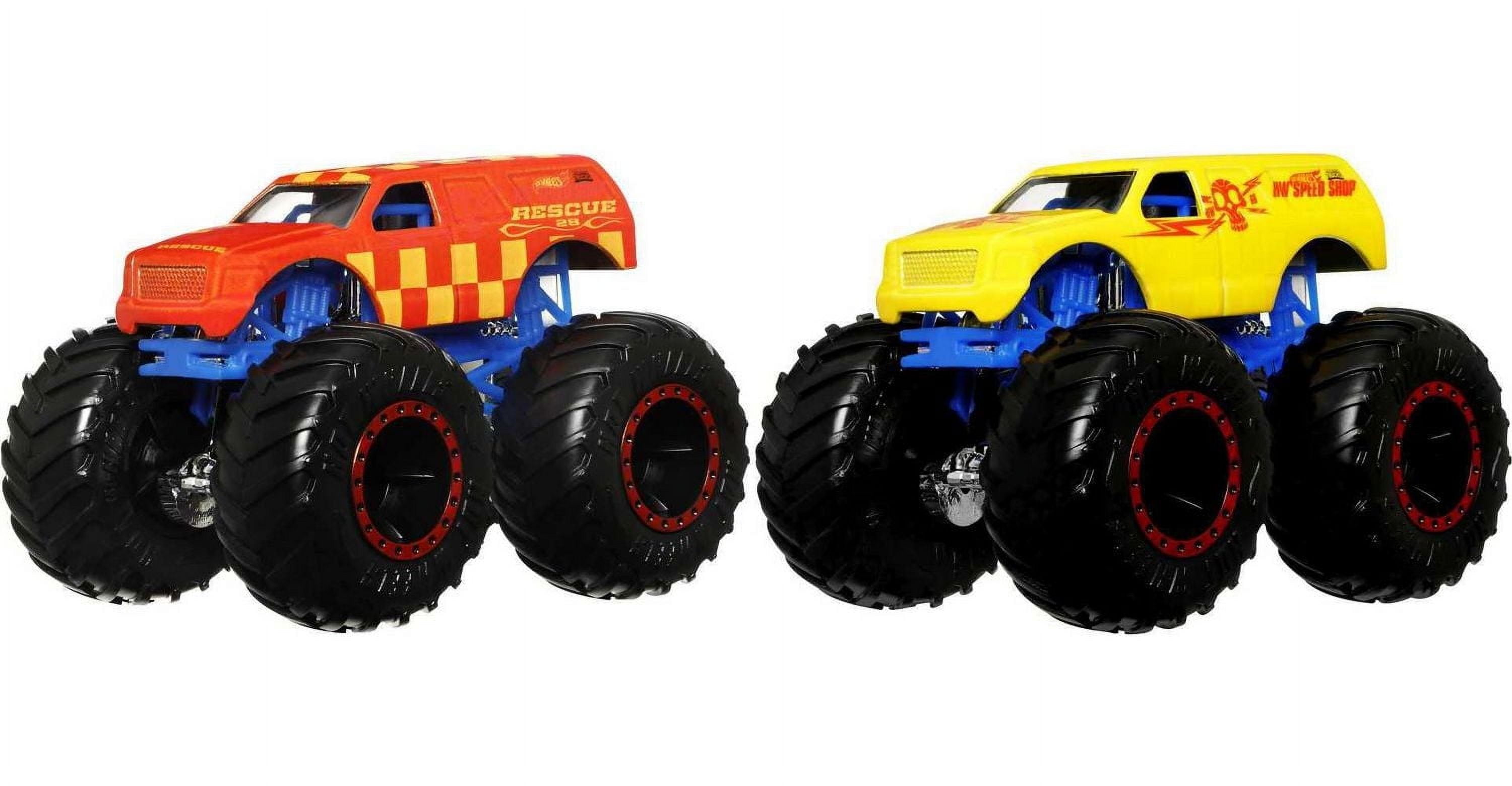 Hot Wheels Monster Trucks 1:64 Color Shifters Demo Derby, 1 Toy Truck