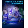 thumbnail image 5 of Luz Nocturna de Delfines para Niños, Lámpara de Ilusión 3D, Control Remoto 16 Colores Cambiantes Regulable, Regalos de Navidad para Niñas, Niños,, 5 of 5