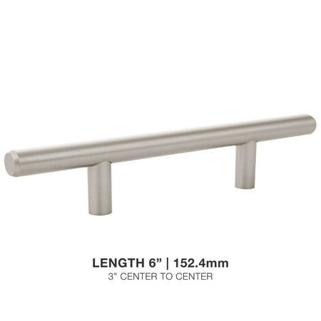 - Euro Bar Pull Kitchen Cabinet Hardware 6
