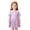 b-758Purple343, variant on MEZZALL Girls Casual Pleated Dress Round Neck Comfortable And Party Wear Flowy Twirl Skirt For Toddler Solid Color Holiday Dresses