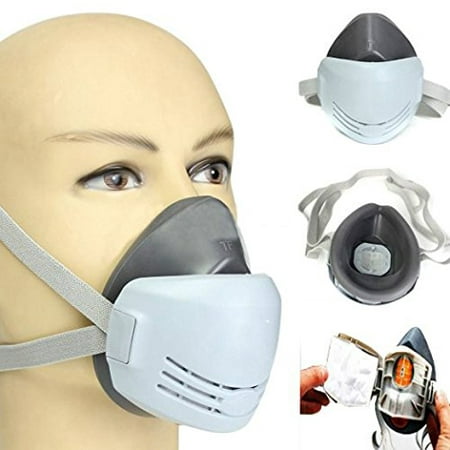 Yosoo Anti-Dust Respirator Gas Mask for Welder Welding Filter Paint Spraying Cartridge Gas