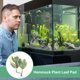 thumbnail image 5 of Uxcell 2-Pack Pad de Hoja de Pez Betta, Pad de Planta en Forma de Hoja, Cama de Descanso para Peces para Decoraciones de Tanques de Peces [Verde y Blanco, en Forma de Hoja de Uva], 5 of 7