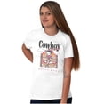 thumbnail image 4 of Betty Boop Western Cowboy Wrangler Short Sleeve Women's Graphic Tee Brisco Brands X, 4 of 5