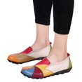 thumbnail image 2 of Vedolay Casual Shoes For Summer Women's Lug Sole Slip On Low Heel Platform Penny Loafers,Black 6.5, 2 of 5