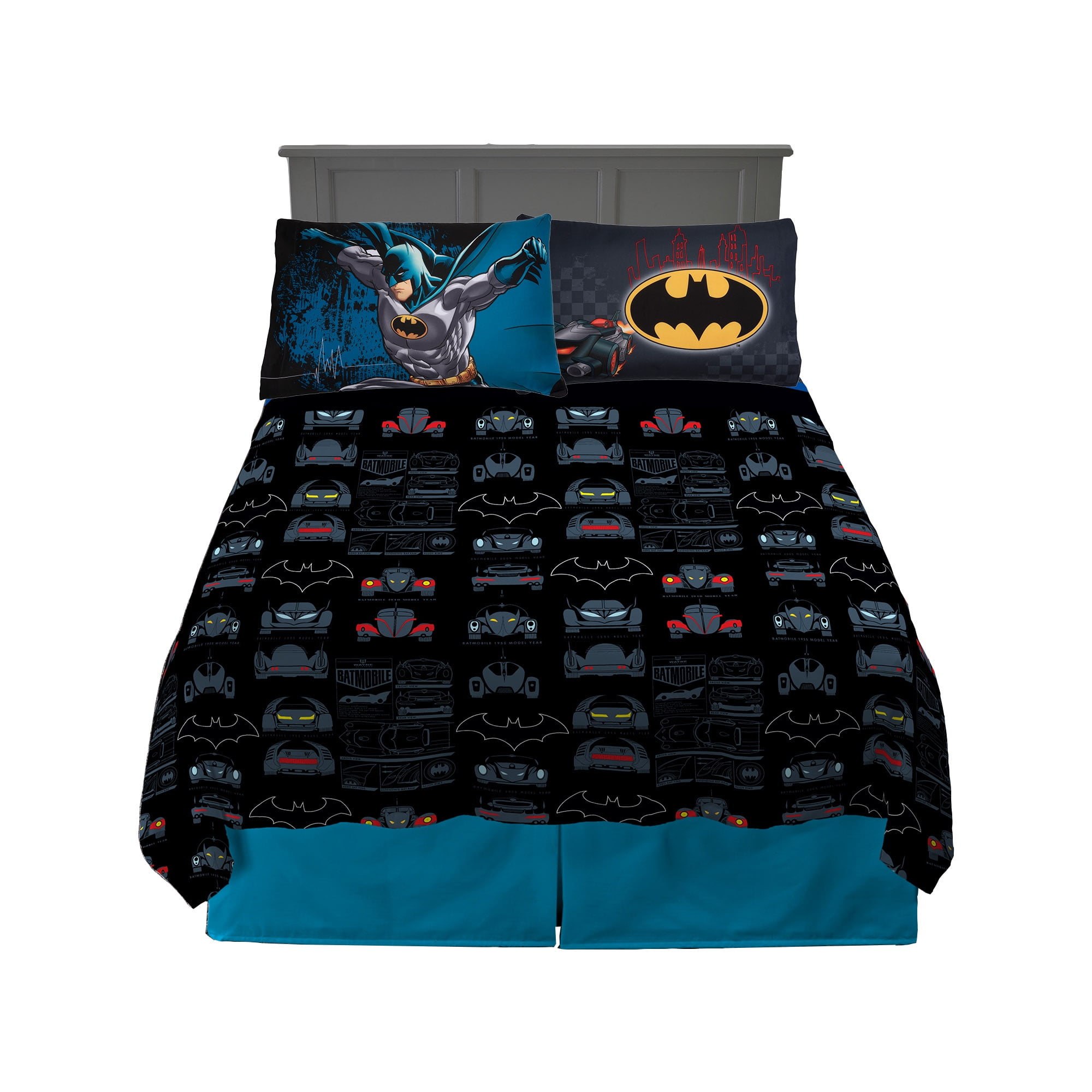 DC Comics World Finest Heroes Bedding BATMAN VS SUPERMAN BED SHEET SET 