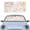 Hello Kitty and Friends (Trimmable), variant on Sanrio Hello Kitty Windshield Sun Shade, Officially Licensed Carbella Foldable, 58x27 in