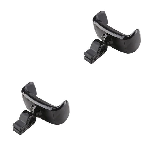 Matsuzay Soporte de plástico para teléfono móvil automotriz Forro de goma universal Soporte de soporte desmontable de 360 grados para Type2 NO2