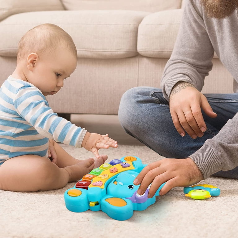 Toy Life Baby Piano, Light-Up Elephant Musical Toy photo 5
