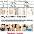 thumbnail image 4 of MISS MOLY Postpartum Girdle C-Section Recovery Belt Back Support Belly Wrap Belly Band Shapewear, 4 of 7