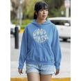 thumbnail image 2 of 70S Retro Good Times Badge Hoodie Women -Image by Shutterstock, Female Medium, 2 of 4