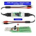 thumbnail image 4 of U96 USB tester DC Digital voltmeter amperimetro power bank charger indicator voltage current meter detector+ load+ ,Updated USB Tester, 4 of 4