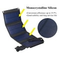 thumbnail image 6 of 1 Unit 30W PET Monocrystalline Solar Panel Professional High Efficiency Charging（black), 6 of 10
