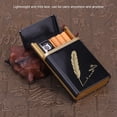 thumbnail image 2 of Encendedor de cigarrillos eléctrico portátil, caja de cigarrillos portátil con encendedor de cigarrillos eléctrico sin llama Encendedor de cigarrillos eléctrico construido para durar, 2 of 9
