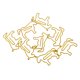 thumbnail image 4 of 8 Piezas Clips de papel de metal Sunnimix Dorado en Caballo oficina, 4 of 8