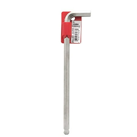 UPC: 0037231170769 | bondhus 17076 10mm briteguard plated ball end l-wrench
