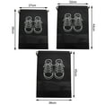thumbnail image 5 of 10Pcs Travel Shoes Bag Storage Set Breathable Design Boots Shoes Drawstring Pouch Multifunctional Organizer, 5 of 8