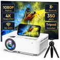 thumbnail image 1 of Proyector PANSEBA Native 1080P 5G WiFi Bluetooth 4K 300", 1 of 8
