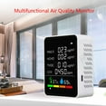 thumbnail image 4 of Portable Indoor Air Quality Monitor for PM2.5/PM10 CO2 Formaldehyde/HCHO TVOC Real-time Monitoring for Household Room, 4 of 10
