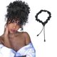 thumbnail image 2 of Adjustable Hair Ties for Black Women and Girls No Slip Scrunchies Afro Puff Invisible Ponytail Holder Hair Accessories, 2 of 4