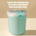 thumbnail image 7 of RFUGUG Trash Can with Fixed Bags Hole, Large Capacity Round Uncovered Garbage Bin for kitchen, Living Room, Bathroom, Durable Plastic Waste Basket for Home Decor, 2 color and Size Option, 7 of 7