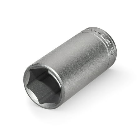 

Teng Tools 5/8 Inch 6 Point SAE Deep 3/8 Inch Drive Chrome Vanadium Socket | Mechanic Tool | Hand Tool - M380220-C