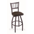 thumbnail image 4 of Holland Bar Stool Co Contessa 30 in. Slat Back Swivel Bar Stool with Faux Leather Seat, 4 of 7