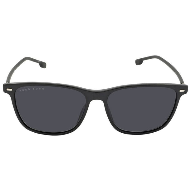 Altijd Belofte fenomeen Hugo Boss Grey Blue Square Men's Sunglasses - Boss 009/S 0807/IR 56 -  Walmart.com