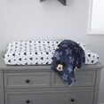 thumbnail image 2 of Disney Mickey Mouse Hello World Star/Icon Super Soft Changing Pad Cover, Infant Boy, 2 of 9