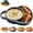 Blue, variant on Soup and Salad Bowl, 2026 New Soup and Sandwich Bowl, Soup Bowls with Bread Holder, Chip and Dip Bowl, Soup and Sandwich Plate Combo for Breakfast, Cookies, Bread, Salad, Fruits