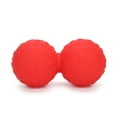 thumbnail image 1 of Pelota de masaje doble para pierna, espalda, hombro, liberación muscular, masaje de tejido profundo, Yoga, gimnasio, pelota para hacer ejercicio, 1 of 8