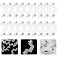 thumbnail image 3 of 100pcs Led Light Clip 14mm Silicone Led Bracket Light Strip Mounting Bracket, 3 of 8