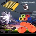 thumbnail image 4 of Toystoory Equipo completo de entrenamiento de fútbol PE Escalera de coordinación multifuncional para correr Baloncesto Boxeo Deportes y aire libre, 4 of 6
