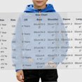 thumbnail image 3 of HAOTAGS Boys Hooded Sweatshirt (4-15) Soft Warm Long Sleeves Quater Zipper Pockets Sport Hoodie Blue Size 8, 3 of 9