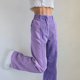 thumbnail image 2 of Pantalones Casuales De Piernas Anchas,Pantalones De Piernas Anchas Para Mujer Pantalones De Piernas Anchas De Cintura Alta Pantalones Largos De Piernas Anchas Valor Excepcional, 2 of 8