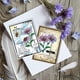 thumbnail image 4 of Sellos transparentes con diseño de margaritas y troqueles de corte con marcos de abejas y flores, con plantillas huecas para dibujar y pintar., 4 of 8