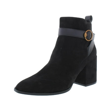 

Vionic Womens Tenley Suede Square Toe Booties
