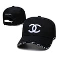 thumbnail image 2 of Chanel sombrero mujer estrella mismo estilo chanel gorra todo combinado moda béisbol gorra hombres mujeres Casual Sun Hat Exquisite Cap 2023, 2 of 3