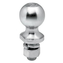Draw-Tite 63810 1-7/8" Zinc Hitch Ball 3/4" Shank Dia, 1-1/2" Shank Length - 2000 Lbs