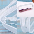 thumbnail image 4 of 10 Pack Clear Pencil Case,Bexikou Big Capacity Clear Exam Pencil Case Pouch,Makeup Bags Organizer Case with Zipper for Travel Bathroom for Exams Stationery Cosmetics Storage, 4 of 7