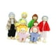 thumbnail image 3 of Muñecas de casa de muñecas,Muñecas para casa de muñecas,conjunto familiar de madera flexible,Precioso juego de familia feliz para niños,Figuras de madera personas pequeñas mini juego de, 3 of 8