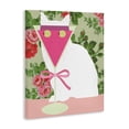 thumbnail image 2 of Stupell Industries Eclectic White Cat with Pink Martini Canvas Art, 16 x 20, by Lil' Rue, 2 of 8