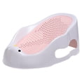 thumbnail image 2 of 2 X Soporte De Baño Para Bebé Tumbona Portátil Suave Antideslizante Para Bebés Meses Rosa 2 piezas CUTICAT Soporte de baño, 2 of 6