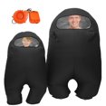 thumbnail image 1 of Disfraz Inflable de Astronauta FANFX Traje Completo Negro, 1 of 5