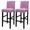 Pink, variant on Stretch Chair Covers Pub Counter Stool Covers Reusable Removable Washable Height Bar Stool Cover Anti-Dust Jacquard Chair Protector Cover for Kitchen Dining Room Cafe-2 Pcs-Light green