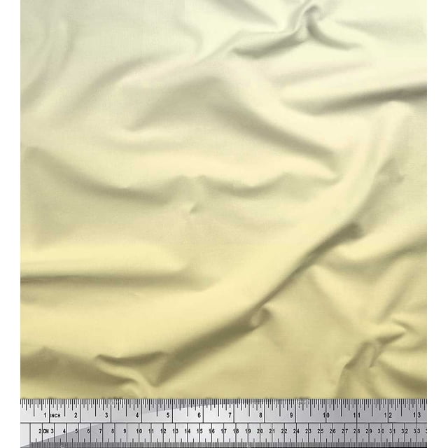 Soimoi polyester Crepe Fabric Street Lamp & House Panel Printed Craft Fabric by the Yard 42 Inch Wide