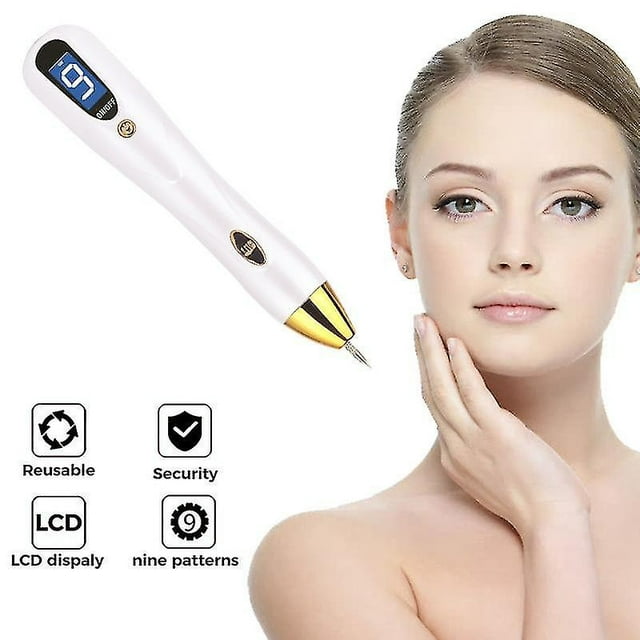 Limpiadores faciales con bolígrafo LCD Sweep Spot, eliminación láser de lunares y tatuajes