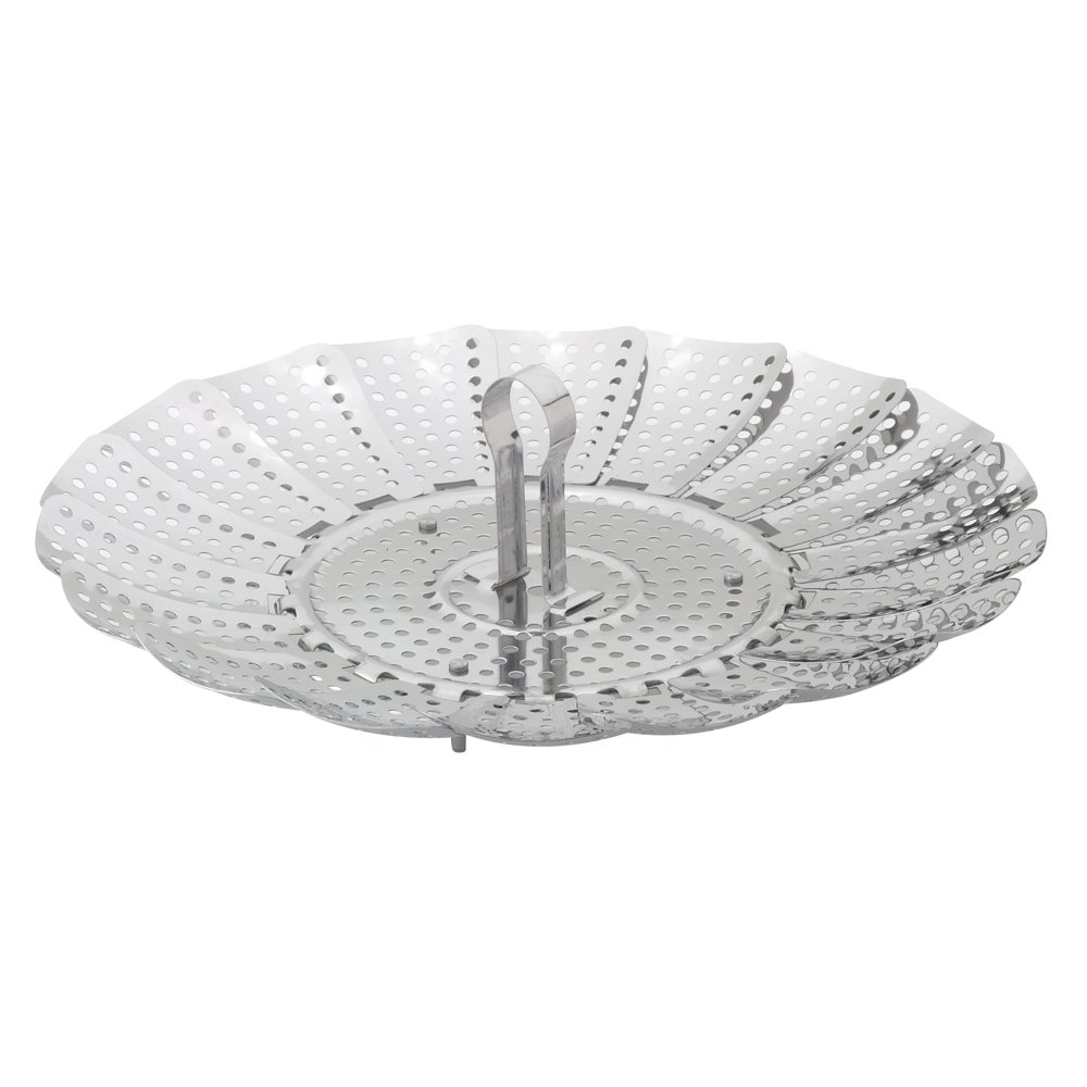 HIC Adjustable Vegetable Food Steamer Basket Insert, Collapsible