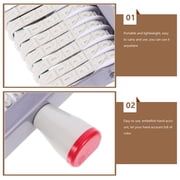 GAXIRE Daily Use Portable Date Stamper Lightweight Rubber Plastic Material for Office