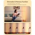 thumbnail image 2 of Lámpara EDISHINE LED Dimmable Dorada 146 cm 3000K 120V, 2 of 8